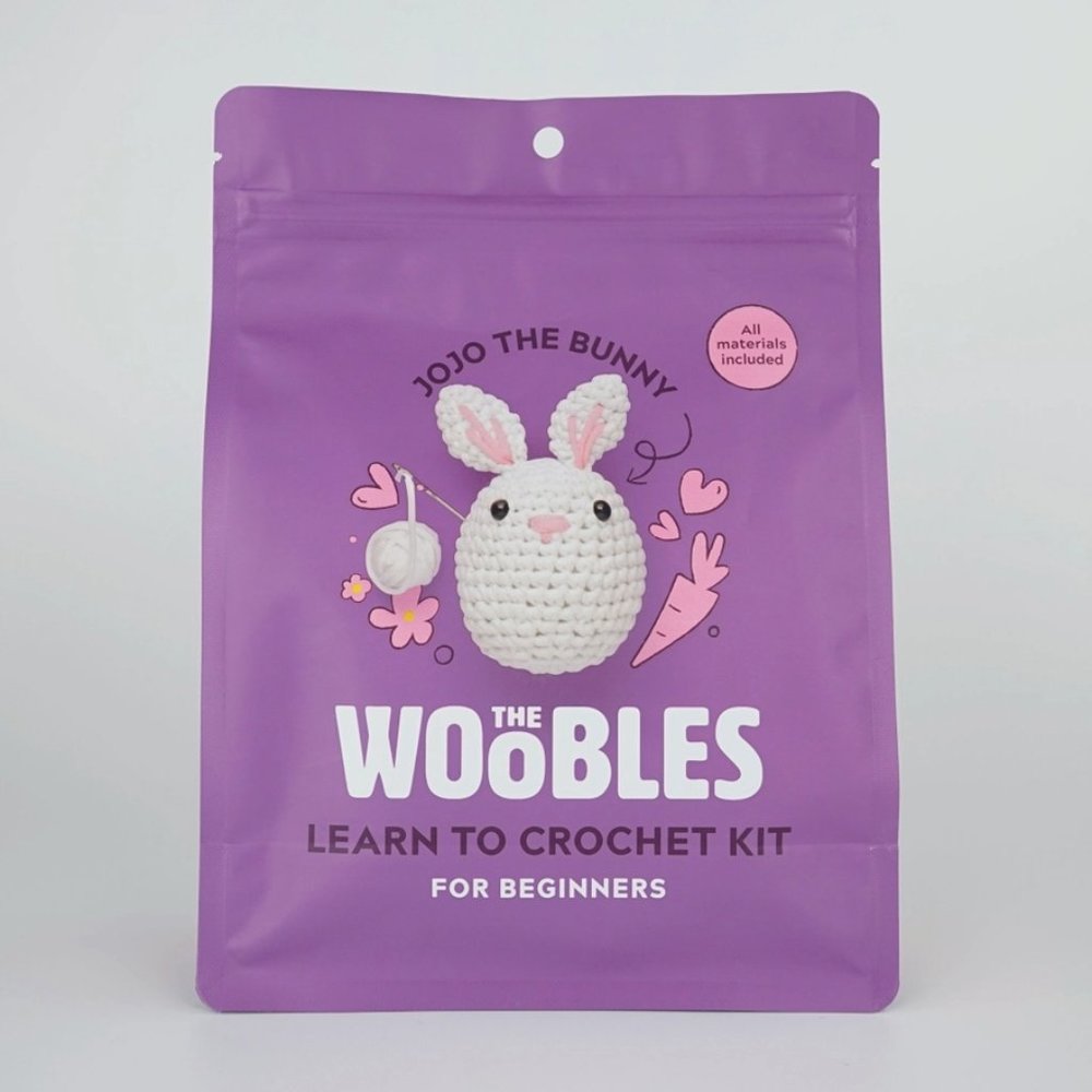 Jojo the Bunny Beginner Crochet Kit - Picture 3 of 12